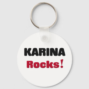 Karina Rocks Keychain