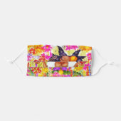 karinsArt - ABUNDANCE floral Adult Cloth Face Mask (Front, Folded)