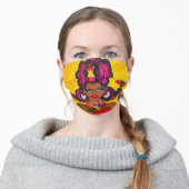 karinsArt - Frida Was A Beauty Queen Adult Cloth Face Mask (Worn)