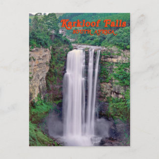 Karkloof falls, South Africa Postcard