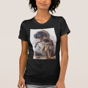 Karl Bodmer - Moennitarri Warrior doing Dog Dance  T-Shirt