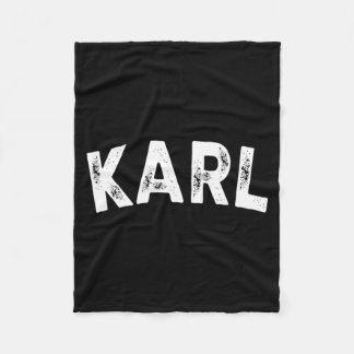 Karl Fleece Blanket