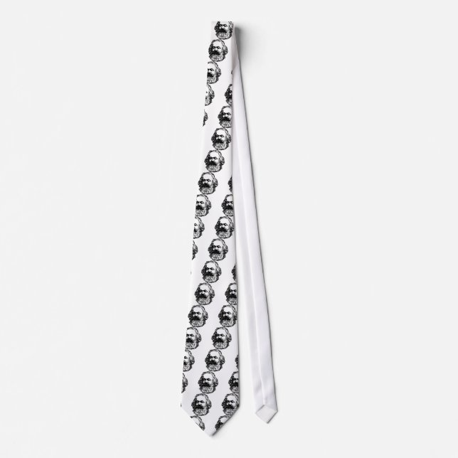 Karl Marx -4jtd4 Tie (Front)