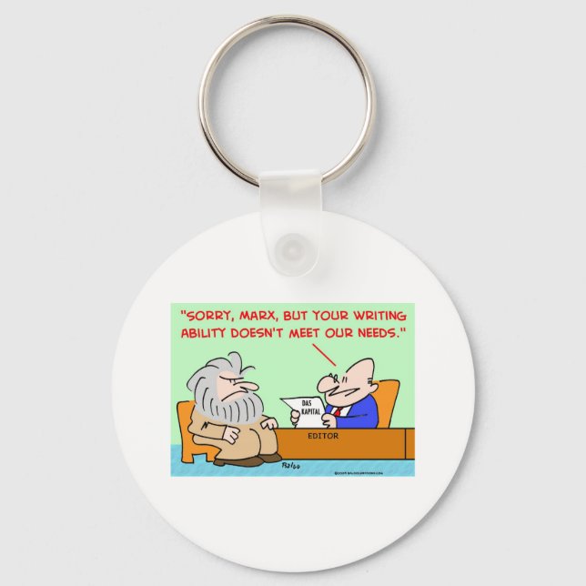 karl marx ability needs keychain (Front)
