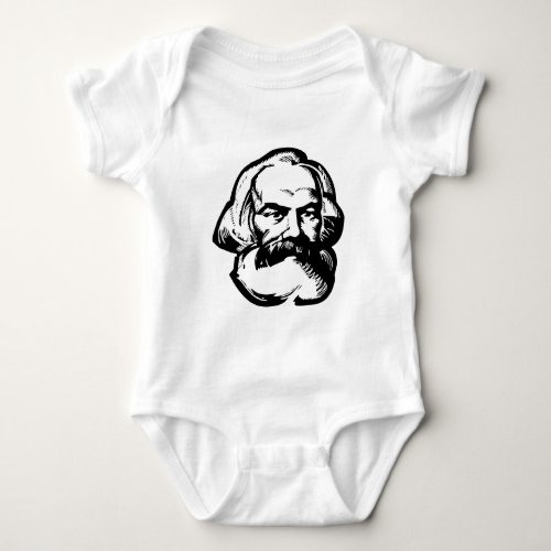 Karl Marx Baby Bodysuit