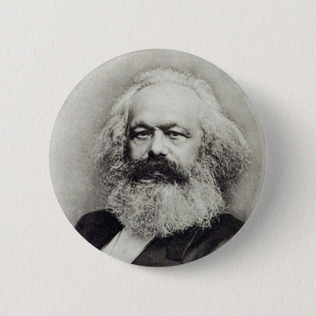 Karl Marx Button (Front)