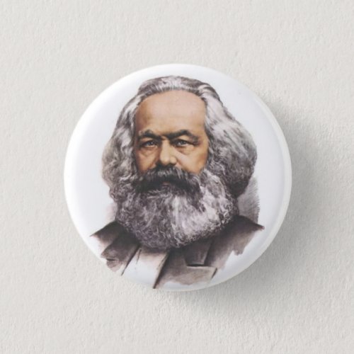 Karl Marx Button