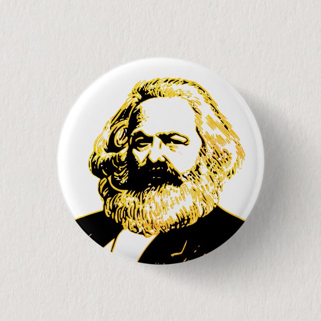 Karl Marx Button (Front)