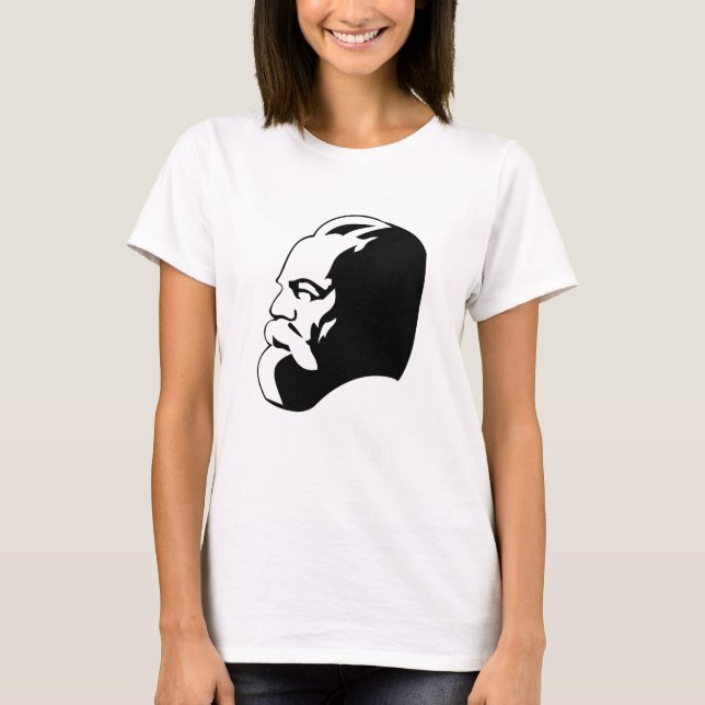 Karl Marx, Communism, Socialism, Soviet Union T-Shirt (Front)