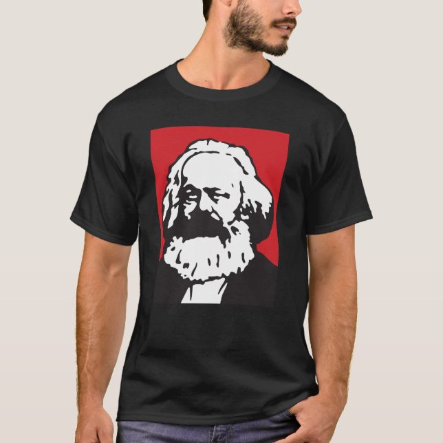 Karl Marx - Communism Socialist  T-Shirt (Front)