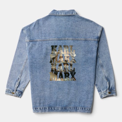 Karl Marx communist cool Marx  1  Denim Jacket