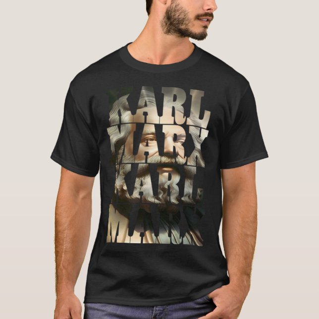 Karl Marx communist cool Marx  1 T-Shirt (Front)