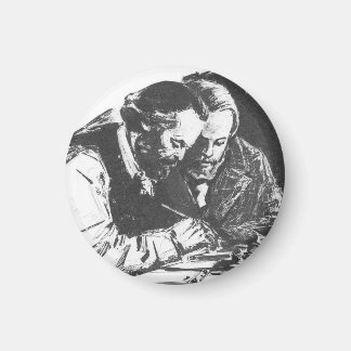 Karl Marx & Friedrich Engels Magnet