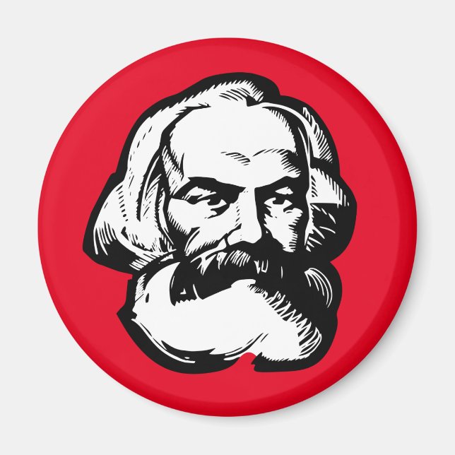 Karl Marx Magnet (Front)