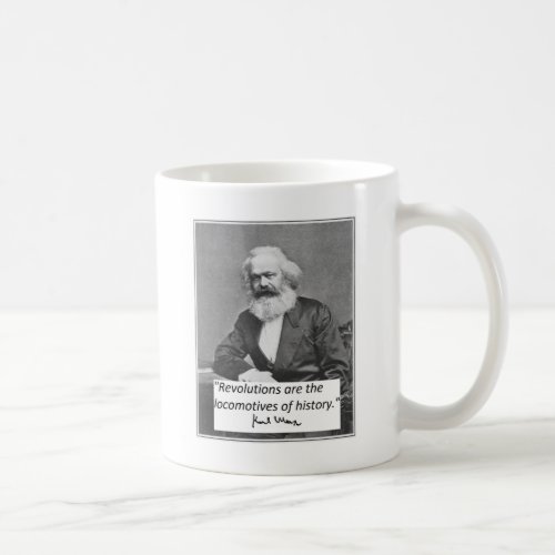 Karl Marx Mug Revolutions Coffee Mug
