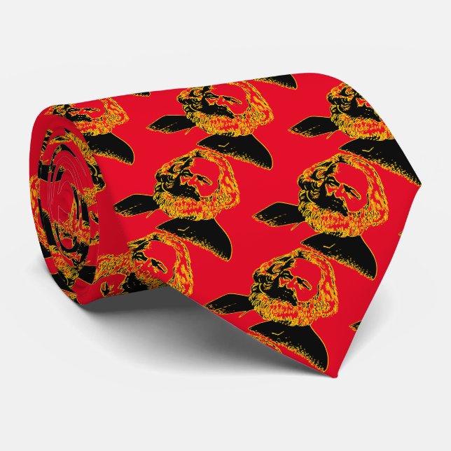 Karl Marx Neck Tie (Rolled)