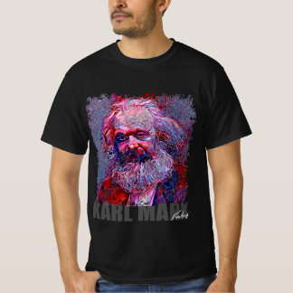 KARL MARX - NFT portrait by Marco Aureggi T-Shirt