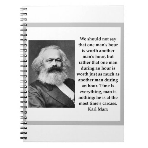 Karl Marx Notebook