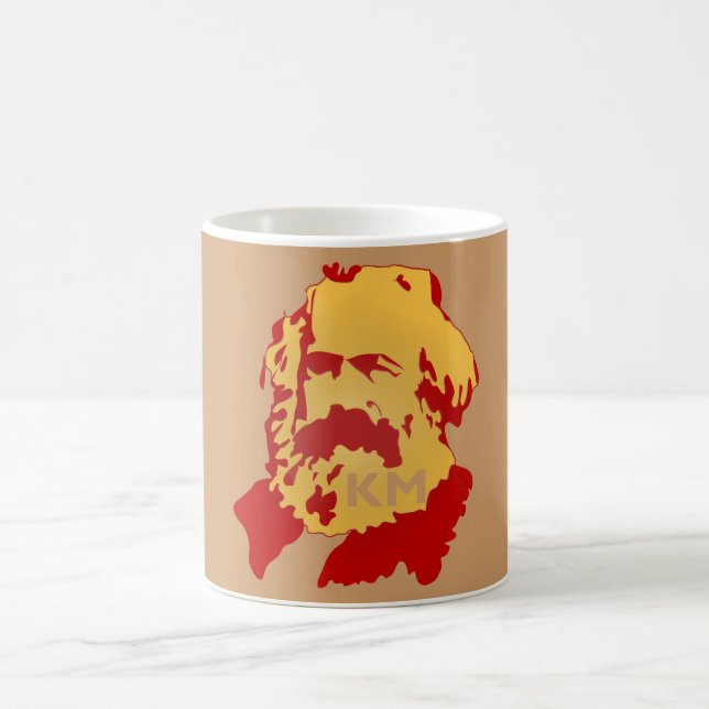 KARL MARX PORTRAIT COFFEE MUG (Center)