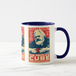 Karl Marx - The People's Cube: OHP Mug