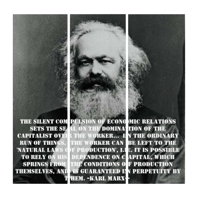 Karl Marx Wall Art (Front)