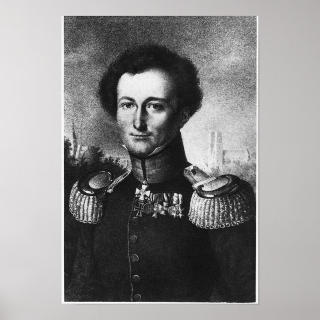 Karl von Clausewitz Poster (Front)
