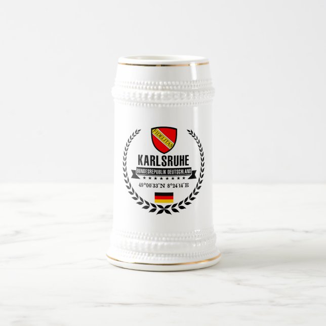 Karlsruhe Beer Stein (Center)