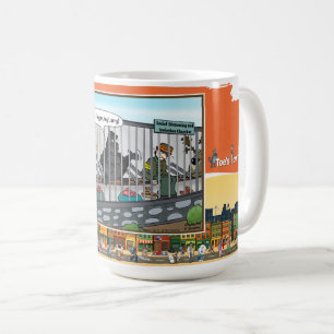 Karma At The Zoo Satirical Humor Classic Coffee Mug