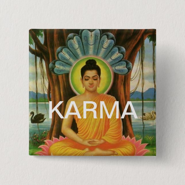 KARMA BUTTON (Front)
