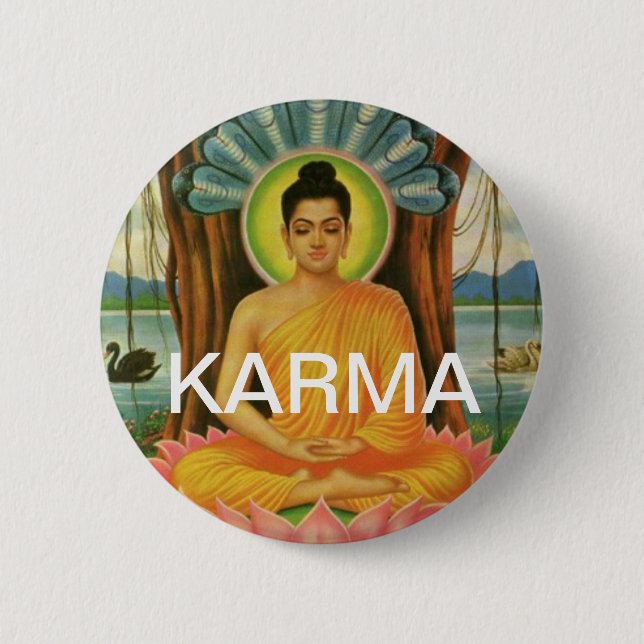 KARMA BUTTON (Front)