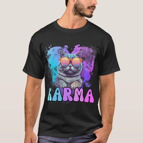 karma cat lover karma is my boyfriend cruel summer T_Shirt