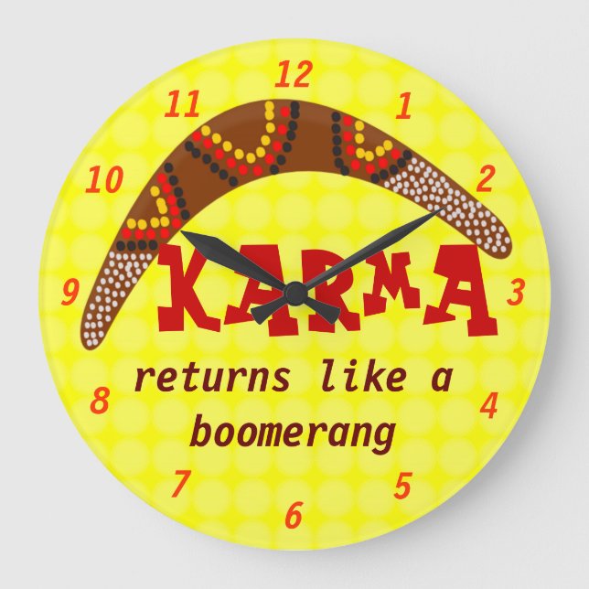 Karma clock (Front)