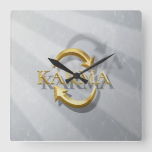 KARMA collection set- Square Wall Clock