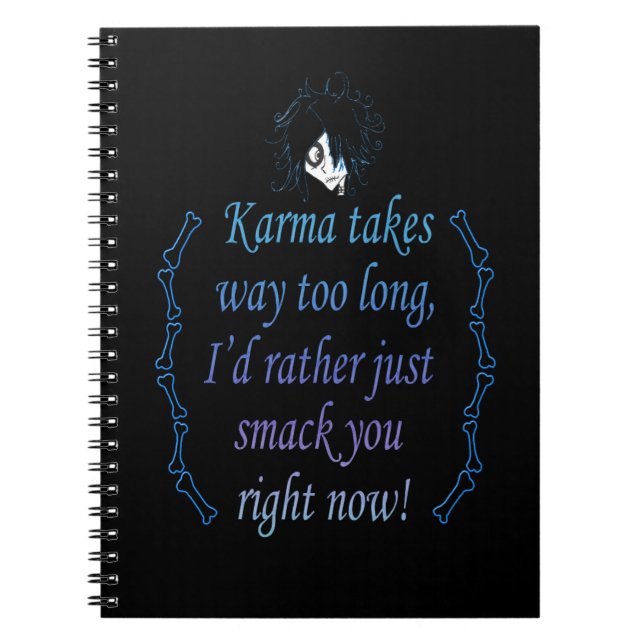 Karma (Color) Notebook (Front)