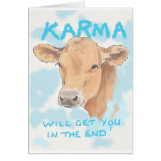 Karma Cow Cards