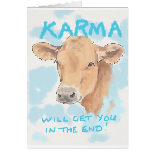 Karma Cow Cards (Front)