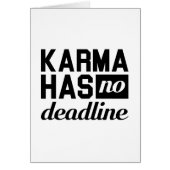Karma Deadline (Front)