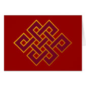 Karma ... Endless Knot or Eternal Knot (Front Horizontal)
