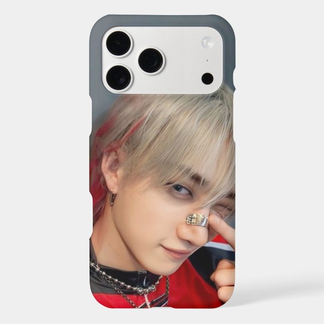 KARMA Era Bang Chan: Edgy Idol Aesthetic Case-Mate iPhone Case (Back)