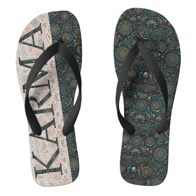 KARMA  FLIP FLOPS (Footbed)