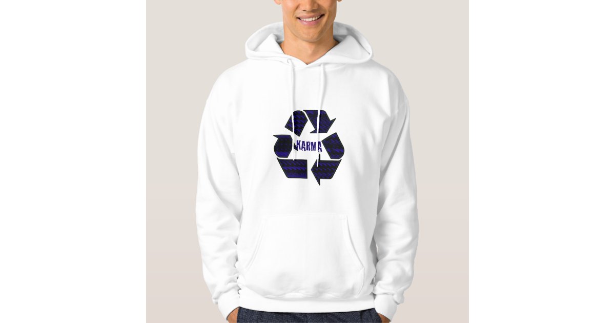 Karma Hoodie, Because What Comes Around... Hoodie Zazzle