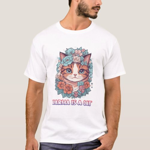 Karma is a Cat T_Shirt