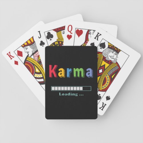 Karma Loading   Playing Cards