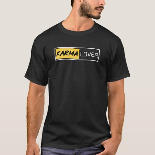 Karma Lover Unisex Tshirt Gifts For Him  Her