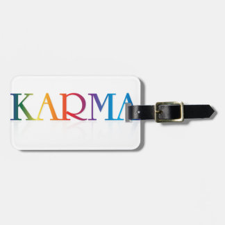 Karma Merchandise Luggage Tag