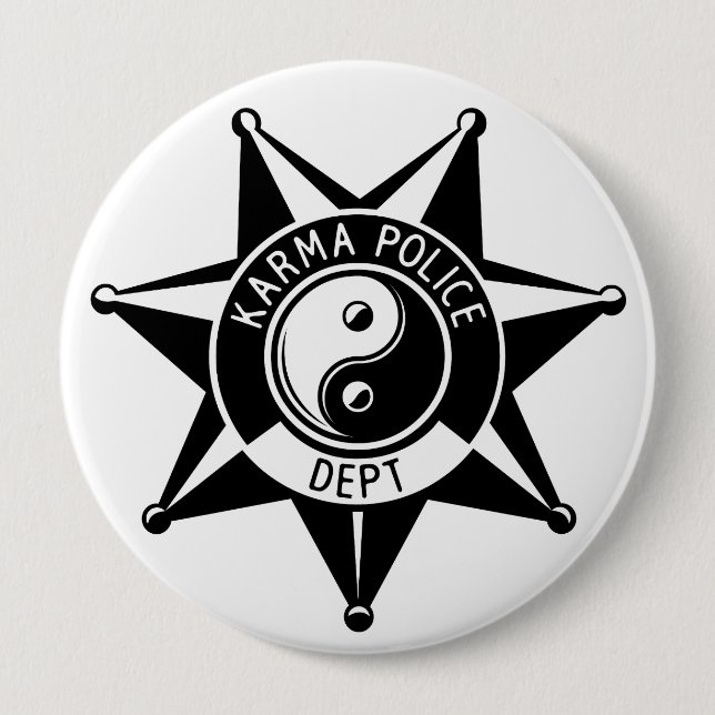 Karma Police! Button (Front)