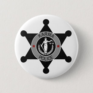 Karma Police Radiohead Pinback Button