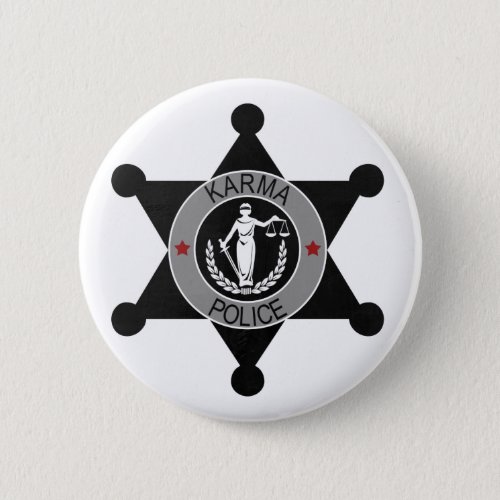 Karma Police Radiohead Pinback Button