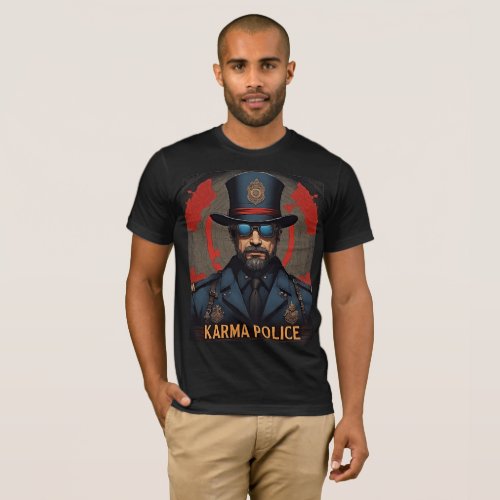 Karma Police _ Retro Radiohead Steampunk T_Shirt