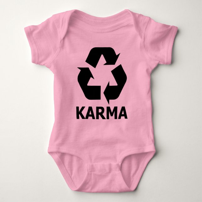 Karma Recycle Baby Bodysuit (Front)